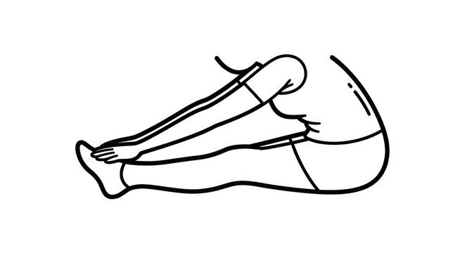 woman doing sit ups exercise.