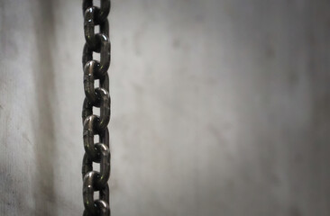 Fototapeta premium 黒い鎖