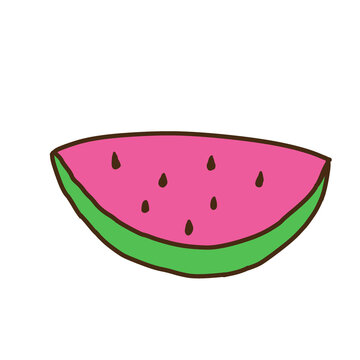 slice of watermelon