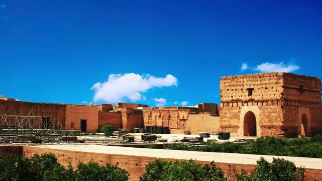 Ancient Colosseum in Rome Italy and Great Wall of China Historic Landmarks Featuring Architecture, Stone Buildings, Travel, History and World Heritage Landscapes