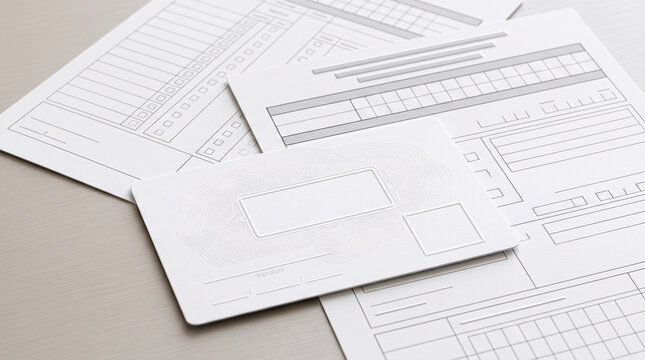 Papiers officiels a compl&eacute;ter