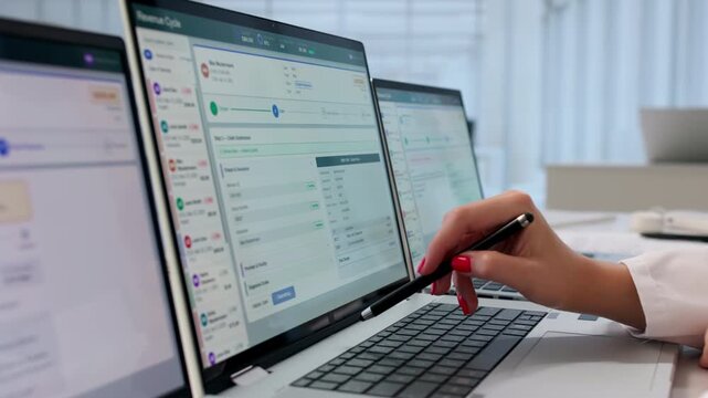 Healthcare Revenue Cycle Manager Reviews Patient Billing Codes