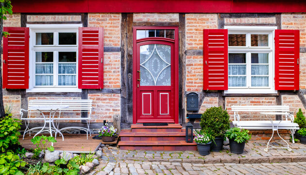 old town of Travemuende - germany