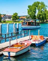 Fototapeta premium famous landscape at the tegernsee lake - bavaria