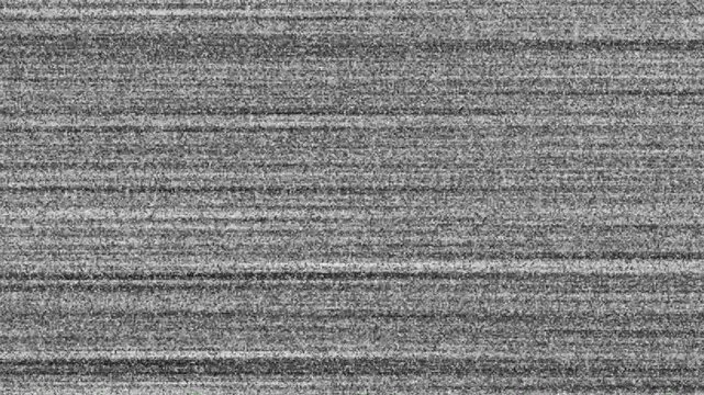A captivating, old analog television signal glitch with dynamic static noise creating a mesmerizing pattern across screen, an abstract visual effect.