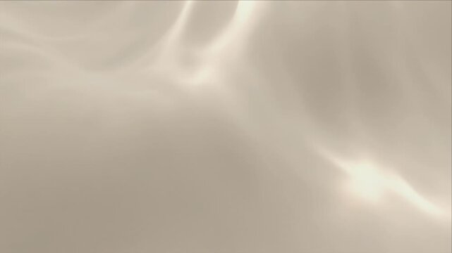 Luxury light overlay background with soft beige glow and cream fabric texture creating dreamy elegant wave texture minimal smooth abstract style for modern calming spa mood and branding layout