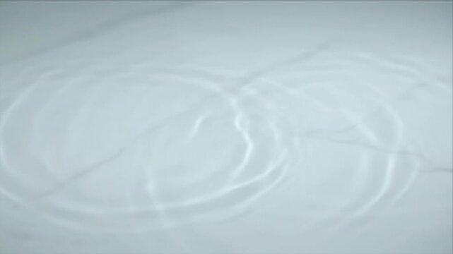 Luxury light overlay background with soft ripple water surface white marble texture creating calm minimalist spa scene for product display and elegant design layout and water ripple luxury light