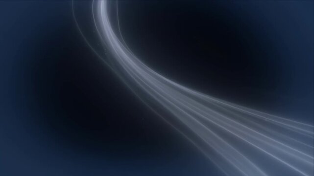 Luxury light overlay background with smooth silver wave line curve dark gradient space abstract design flowing motion effect elegant backdrop for modern digital banner wallpaper streak line glow