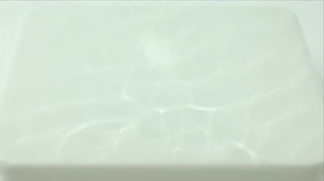White light water surface overlay luxury background shimmer ripple abstract minimal clean bright wave reflection texture design calm soft glow elegant surface reflection for spa cosmetic product