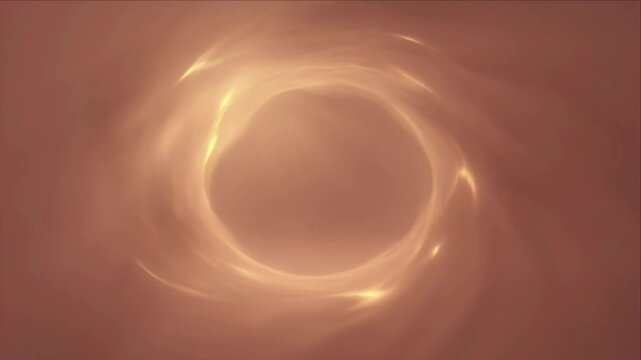 Luxury light overlay background with glowing circular halo swirl and abstract circle vortex glow soft warm haze creating dreamy ethereal radiance elegant fantasy texture art design wallpaper mystical