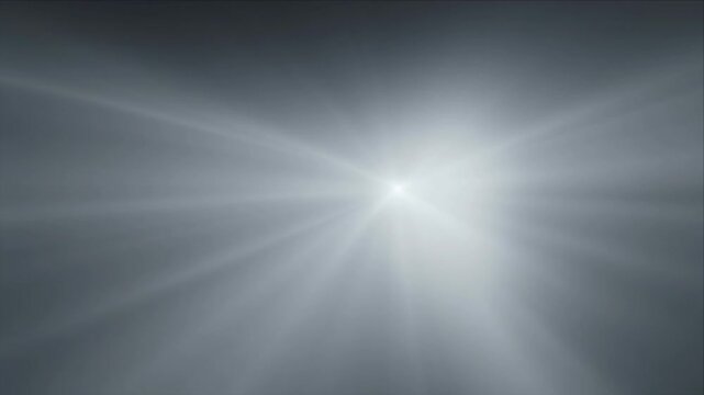 Luxury light overlay background with soft white ray burst glow flare effect dark gradient backdrop dreamy abstract sparkle design energy beam atmosphere minimal elegant gray gradient smooth wave