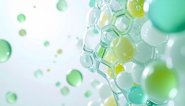 美容科学と乳酸菌技術を融合したプロバイオティクススキンケアイメージ ジェネレーティブAI