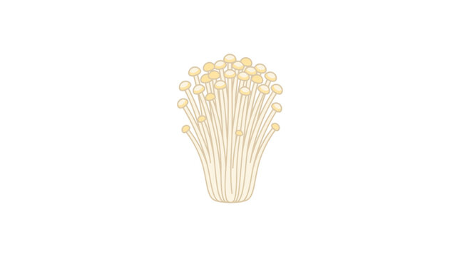 A bundle of long white objects with yellow tips tied together neatly