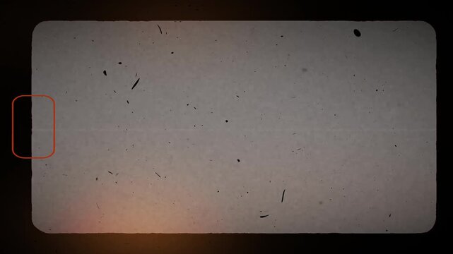 Vintage super 8 mm effect. Burn light transition. Old film tape overlay, vintage video, overlay footage. 4K Video