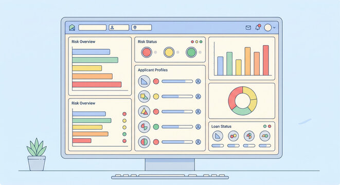 Score dashboard: FICO/VantageScore, payment history, utilization, age, inquiries; monitoring and alerts.
