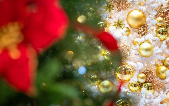 Colorful Christmas and holiday season colors background.