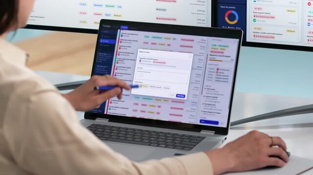 IT Support Specialist Efficiently Manages Help Desk Tickets