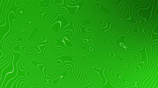 Abstract neon contour lines background animation, Background line wave liquid animated