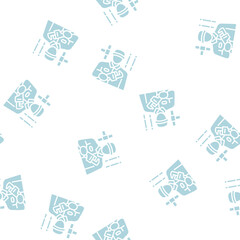 Obraz premium plumber maintenance vector glyph seamless pattern plumber maintenance sign illustration