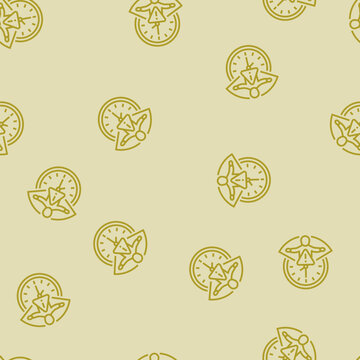 premature birth vector line seamless pattern premature birth sign illustration