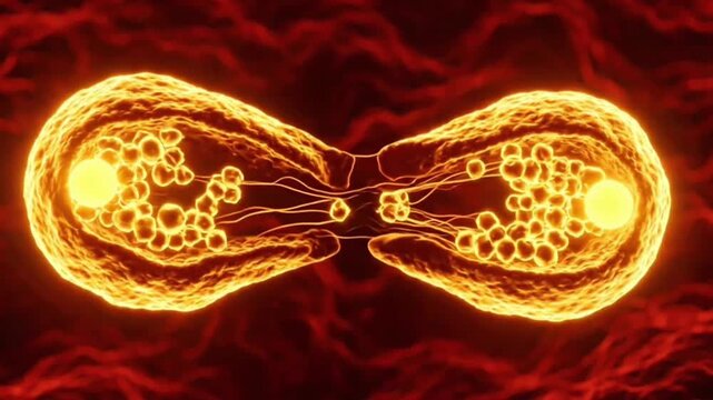 Cancer Cell Uncontrolled Division &mdash; Malignant Mitosis Tumor Growth Oncology