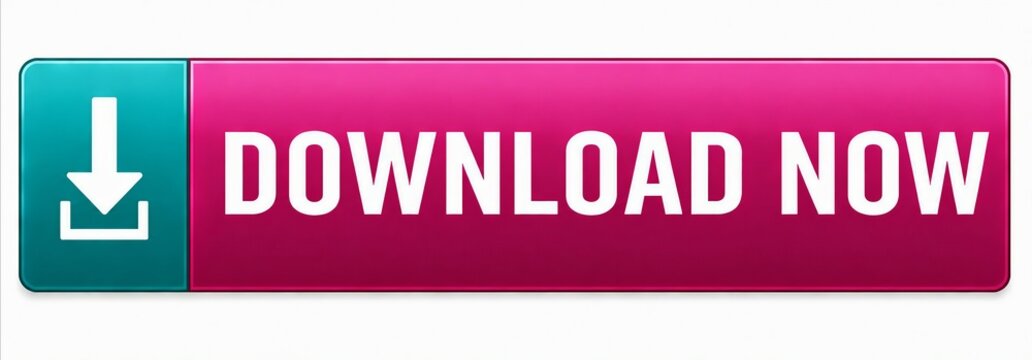 Download now button with arrow icon on pink and teal gradient background