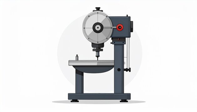 Industrial robotic arm with precision gripper assembly.