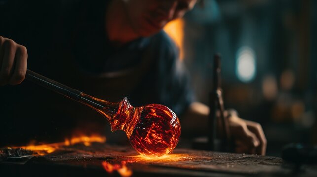 An artisan perfumer gently sorting fresh pink rose petals on a rustic wooden table in a vintage alchemy workshop filled with glass bottles