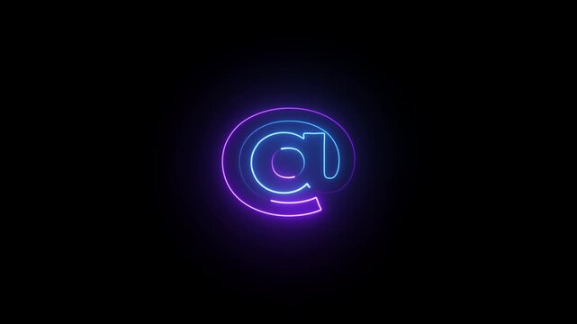 Ripped Paper Special Character. neon Torn Symbol Cutout Element Isolated on Transparent Background.