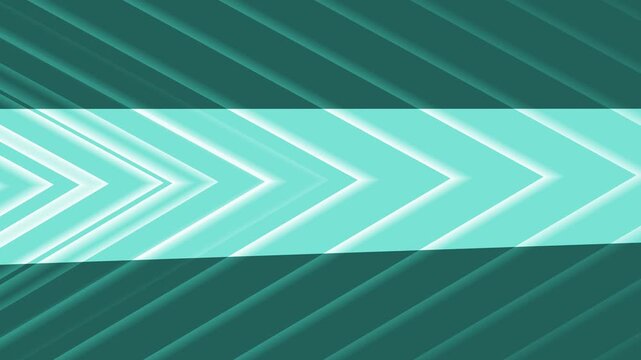 Abstract chevron pattern with diagonal stripes and central horizontal band background animation