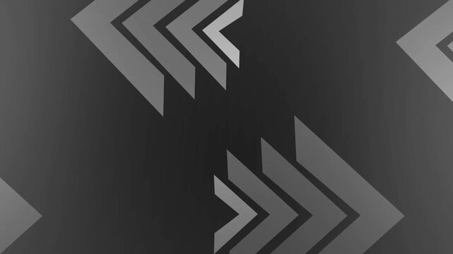 Abstract geometric background with overlapping chevron arrows gradients animation