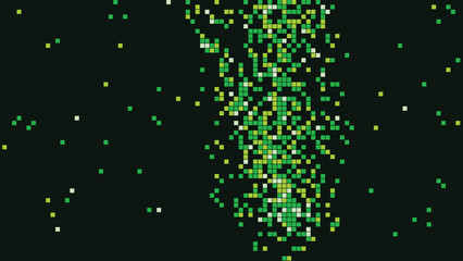 Digital Data Cascade Hacker Matrix Background © umar