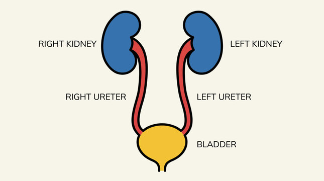 Human Ureter Anatomy Diagram