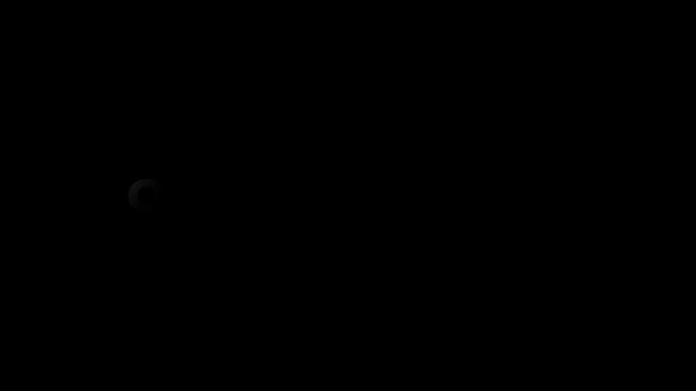 Cinematic Official Trailer Text Reveal with Dramatic Light Animation