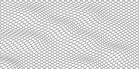 Soccer net pattern texture, football goal grid background. Basketball net or hockey mesh pattern, metal cage wire bg, fishnet grid vector illustration © Subangsah