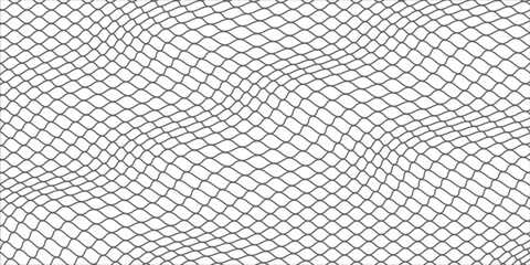 Soccer net pattern texture, football goal grid background. Basketball net or hockey mesh pattern, metal cage wire bg, fishnet grid vector illustration © Subangsah
