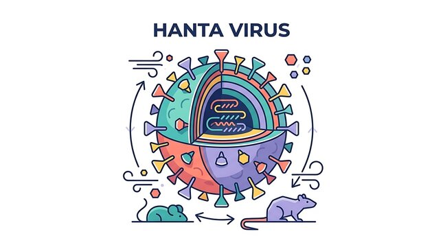 Hanta virus infection transmission through rodents and vectors