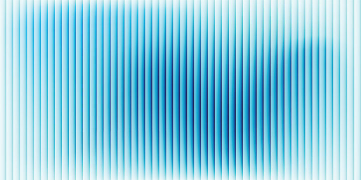 Abstract background with shiny glass ripple effect in blue and white gradient colors