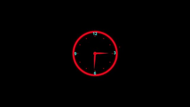 Clock icon set. Time clock icons collection. Line clocks symbol isolated on white background - stock vector.