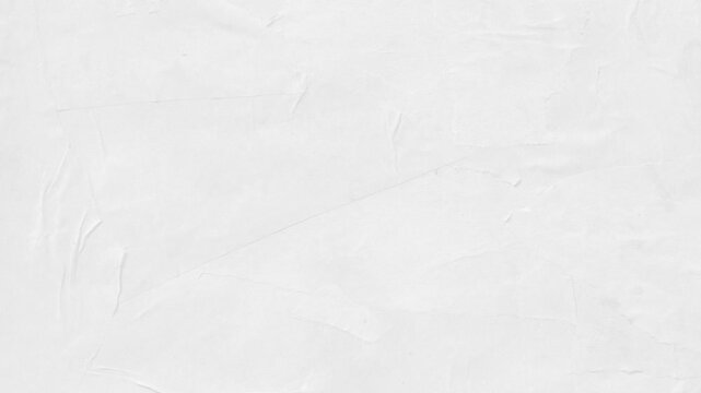 Crumpled White Paper Texture Stop Motion Loop.4K grunge video effect featuring a seamless animated wrinkled paper background.