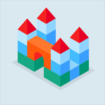 Toy Castle Building Blocks