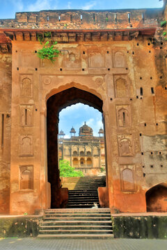 Jahangir Mahal, Citadel of Jahangir - a citadel and garrison located in Orchha, Madhya Pradesh, India.