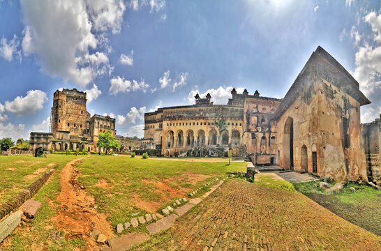 Jahangir Mahal, Citadel of Jahangir - a citadel and garrison located in Orchha, Madhya Pradesh, India.
