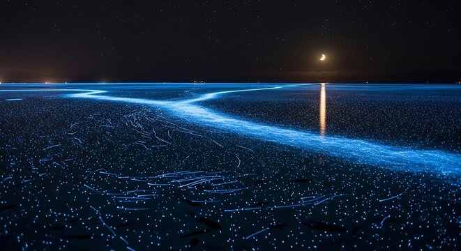 light in the pool