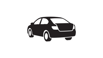 Fototapeta premium No cell phone while driving sign, car no signal icon, mobile phone free driving symbol