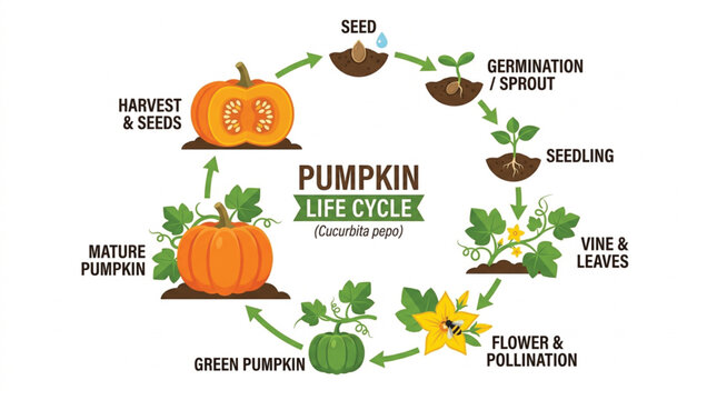 vector illustration of a pumpkin