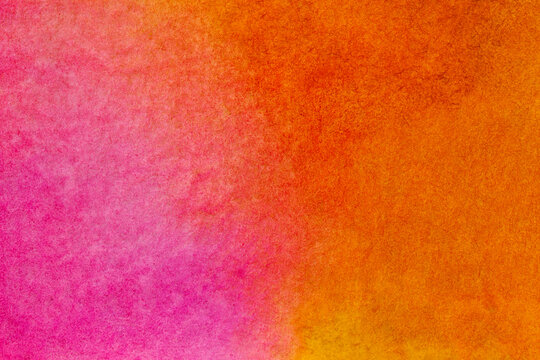artistic backdrop: close up of canvas stained with several vivid paints
