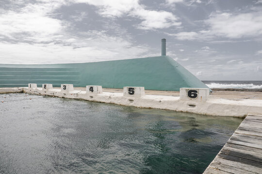Newcastle Ocean Baths, Newcastle New South Wales, Australia - Fine Art