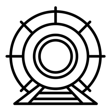 Particle Accelerator Icon