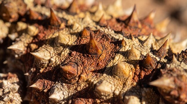 Thorny devil skin